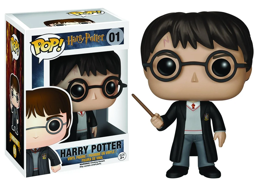 Гарри Поттер с палочкой - Funko Pop Harry Potter #01