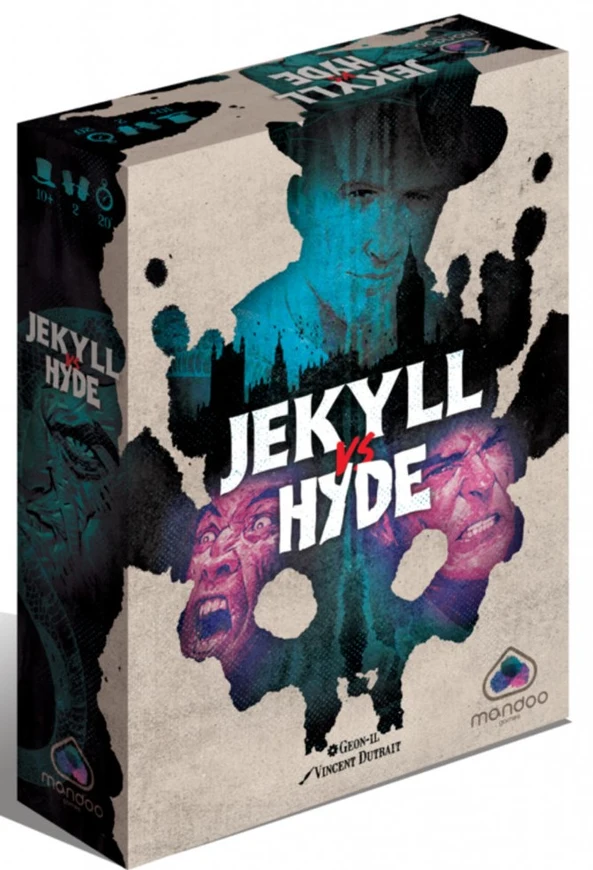 Настільна гра Jekyll vs Hyde купити недорого з доставкою по Україні | інтернет магазин Geekach Shop