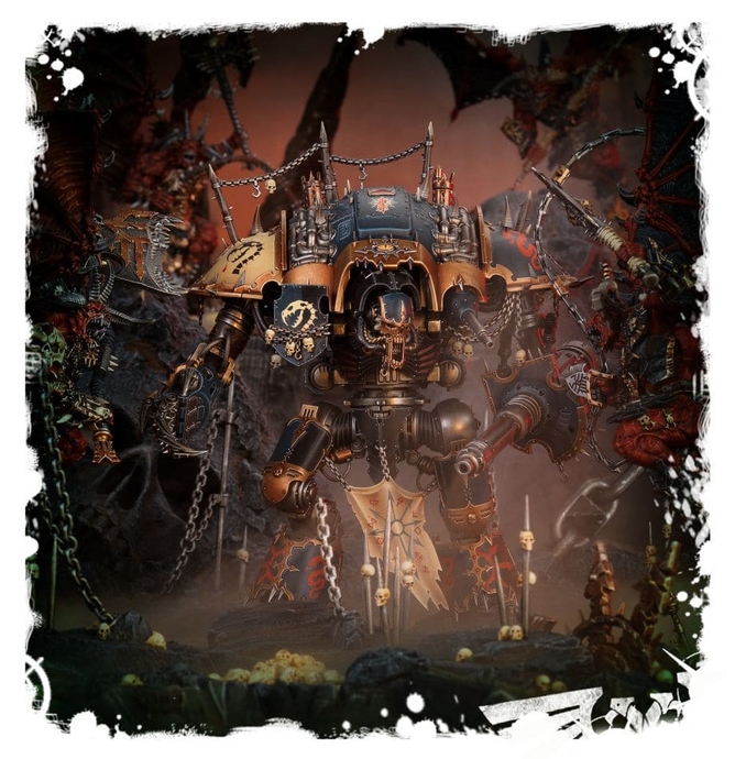 Chaos Knights: Knight Desecrator Warhammer 40000