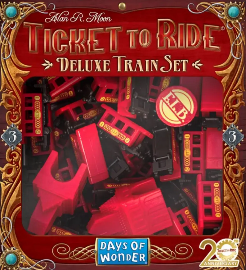 Промонабор Красный (Ticket to Ride: Deluxe Train Set - The Red Passenger Car)