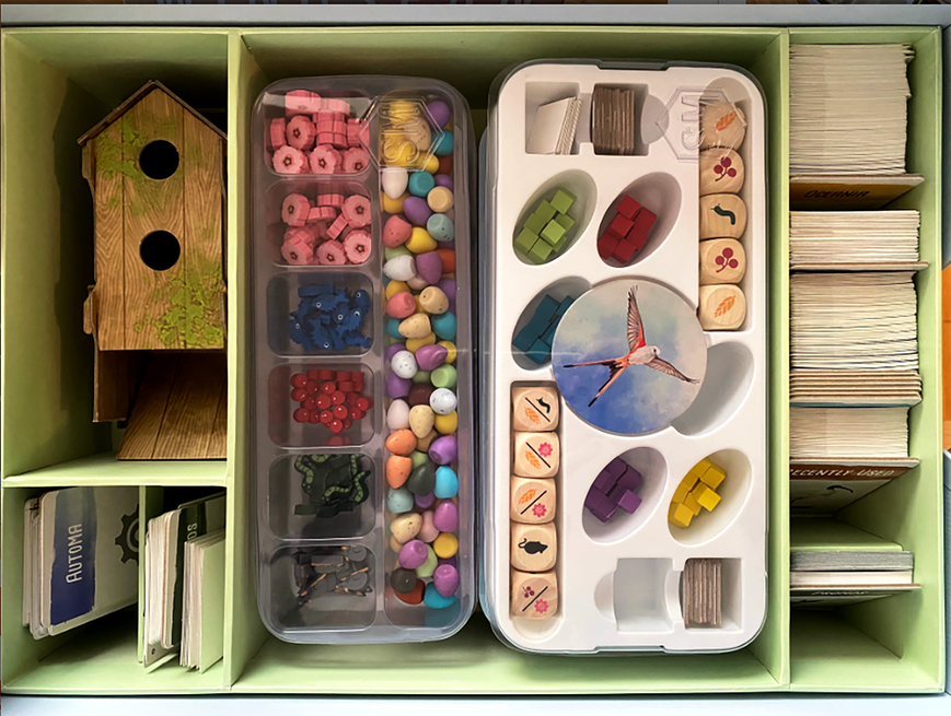 Коробка-органайзер для гри Крила + доповнення (Wingspan Nesting Box)