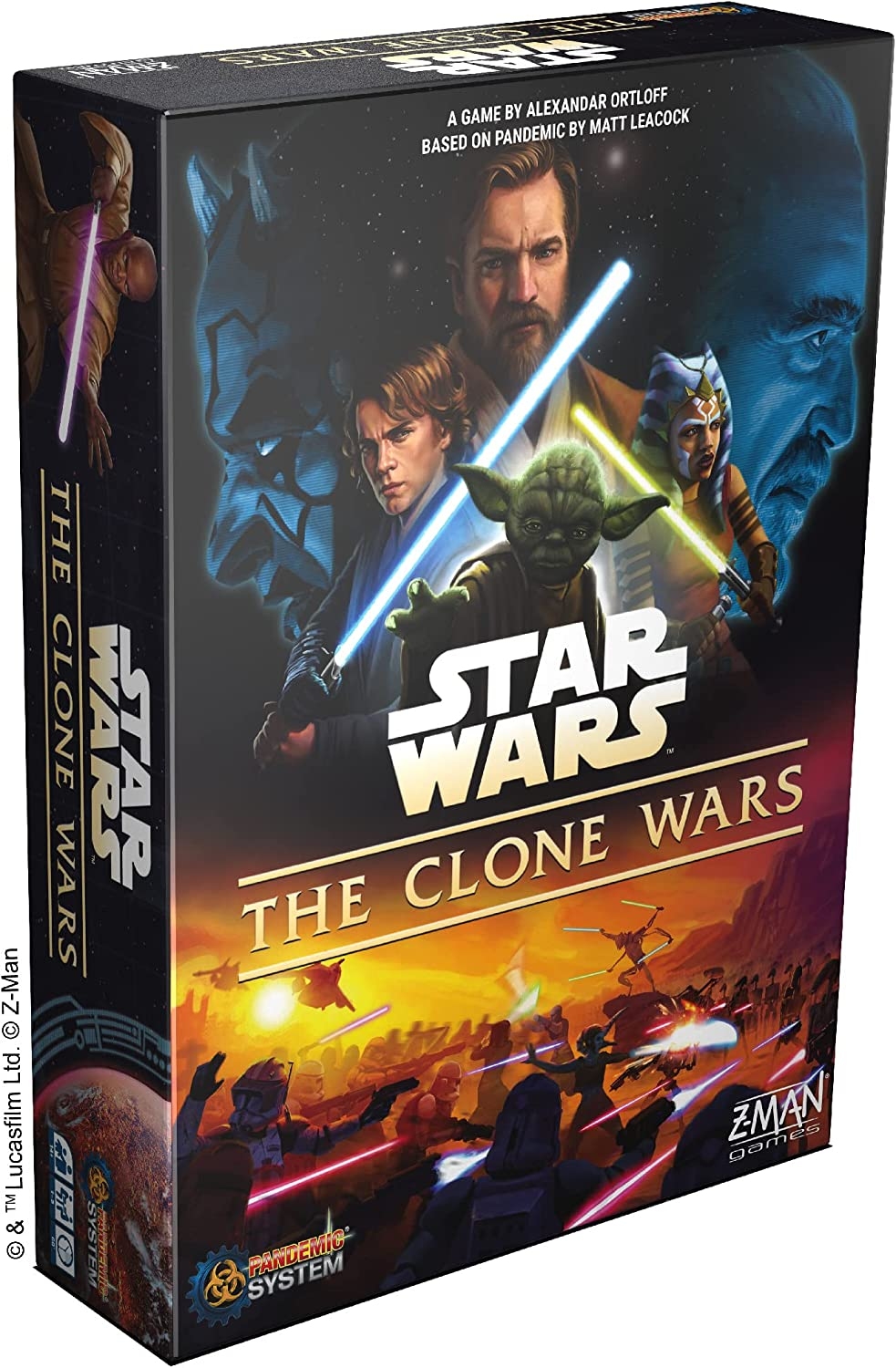 Настольная игра Star Wars: The Clone War (Звездные войны: Войны клонов.  Пандемия) купить недорого с доставкой по Украине | интернет магазин Geekach  Shop