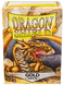 Протекторы Dragon Shield Sleeves: matte Gold (100 шт, 66x91)