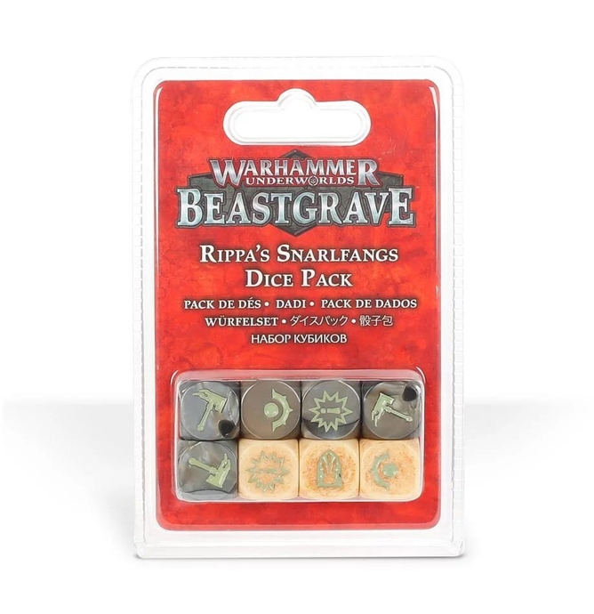 Warhammer Underworlds: Beastgrave – Rippa's Snarlfangs Dice Pack