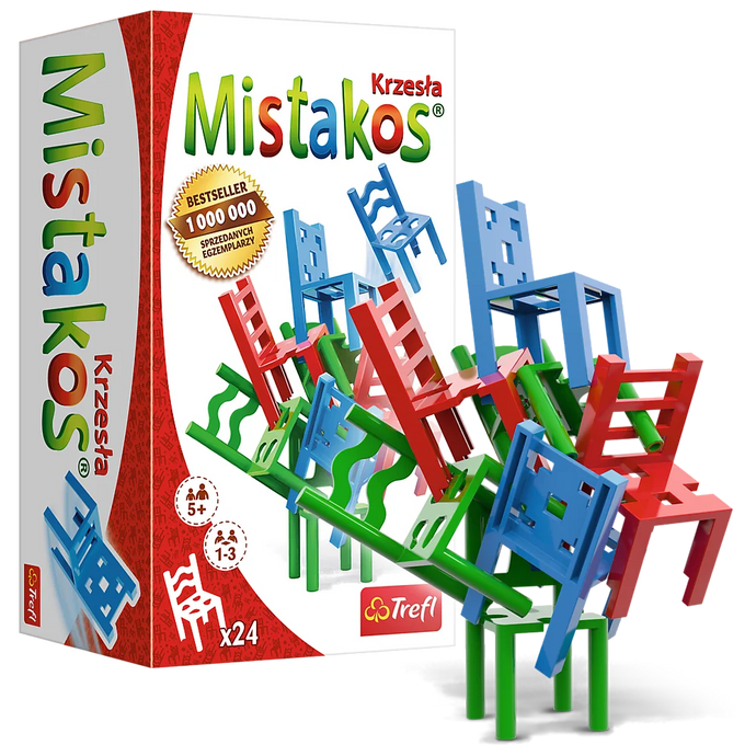 Стільчики (Mistakos) для 3-х гравців