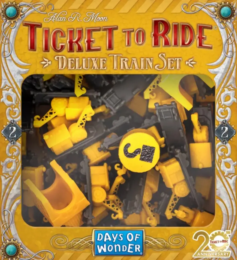 Промонабор Желтый (Ticket to Ride: Deluxe Train Set - The Yellow Crane Train)