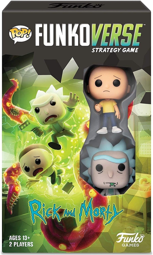 Funkoverse Strategy Game: Rick & Morty #100 2-Pack
