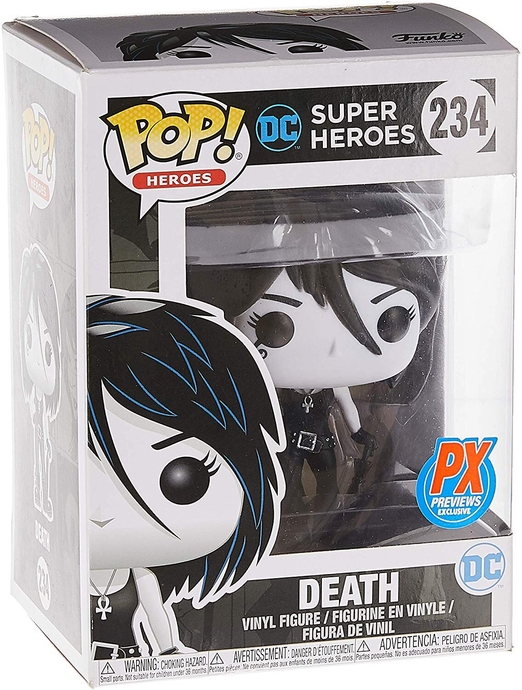 Смерть - Funko Pop DC Heroes #234: DC Comics DEATH PX Previews