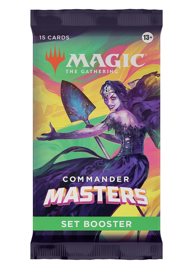 Commander Masters - бустер Set Booster Magic The Gathering АНГЛ