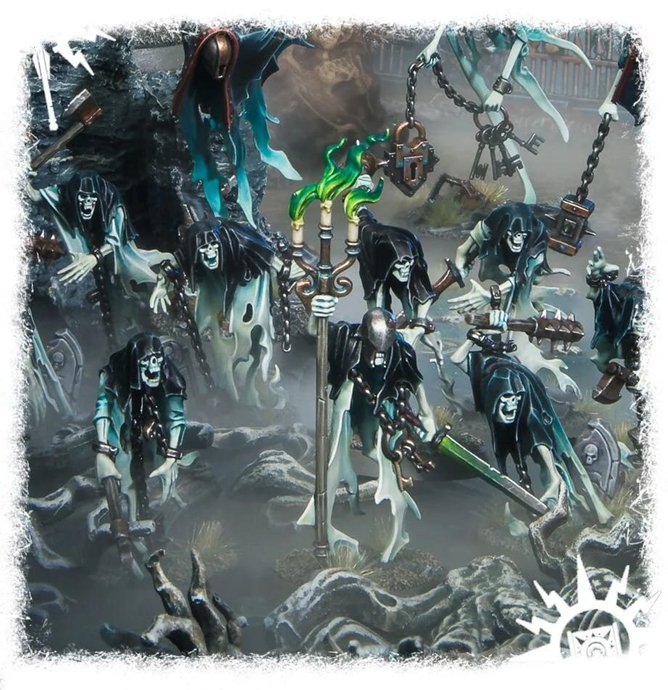 Easy to Build: Nighthaunt Chainrasp Hordes Age of Sigmar