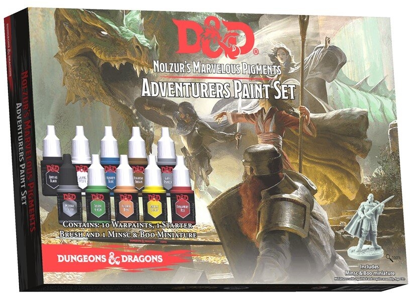 Набір фарб D&D Adventurers Paint Set