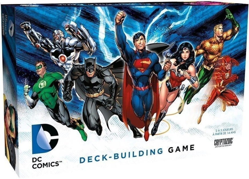 DC Comics Deck-Building Game USED + протекторы