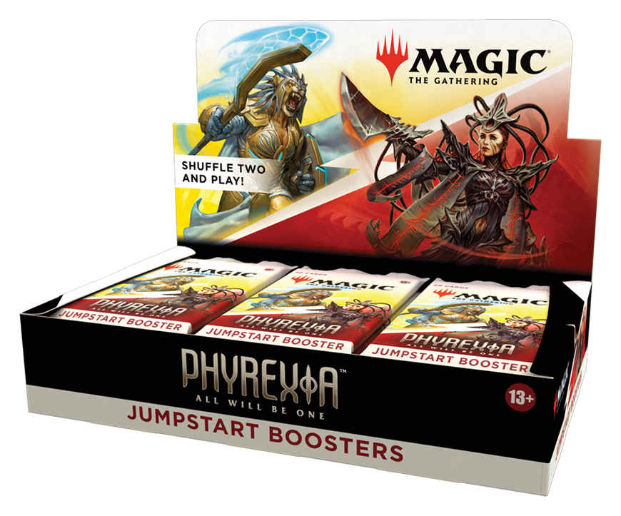 Дисплей Phyrexia: All Will Be One Jumpstart Boosters Magic The Gathering АНГЛ