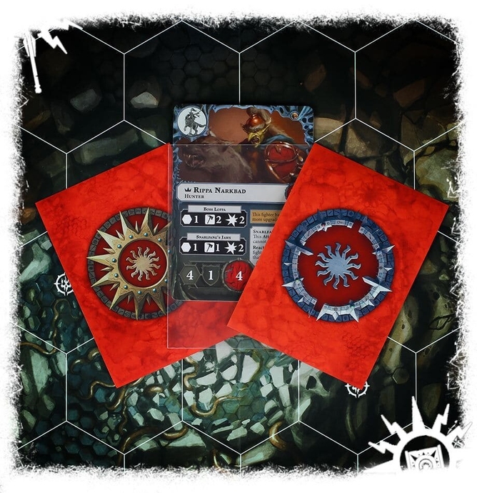 Warhammer Underworlds: Beastgrave – Rippa’s Snarlfangs Premium Sleeves