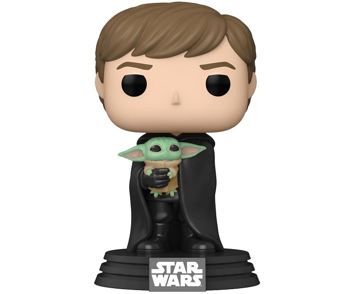 Люк з Малюком Йодою - Funko POP Star Wars #482: Luke Skywalker With Grogu