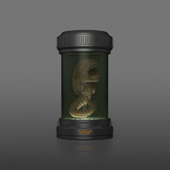 Ксеноморф в капсуле (свет) &mdash; Funko POP Movies Alien#1988: Chestburster