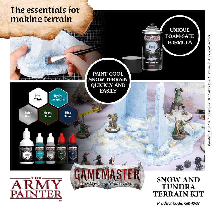 Набор для декораций GameMaster Snow & Tundra Terrain Kit