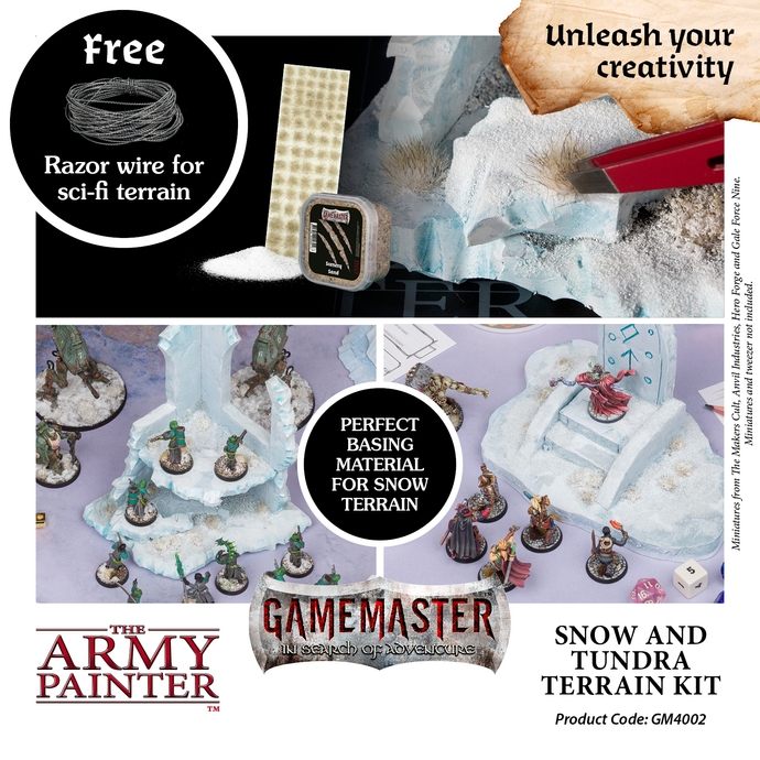 Набор для декораций GameMaster Snow & Tundra Terrain Kit