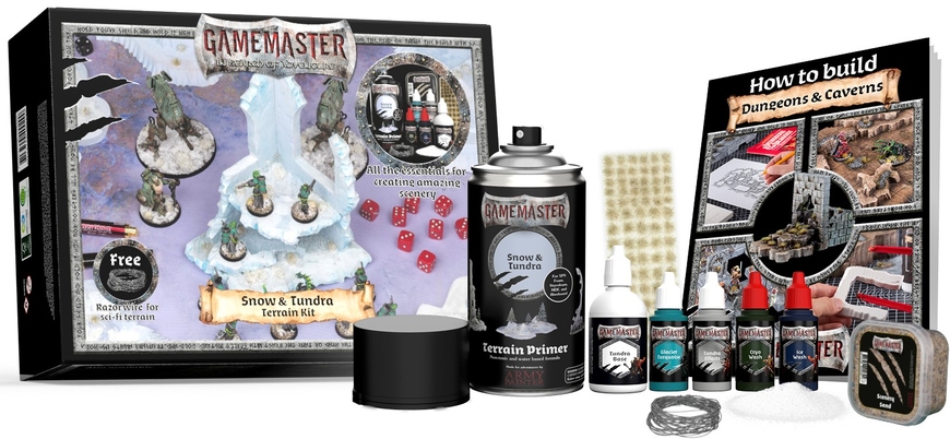 Набір для декорацій GameMaster Snow & Tundra Terrain Kit