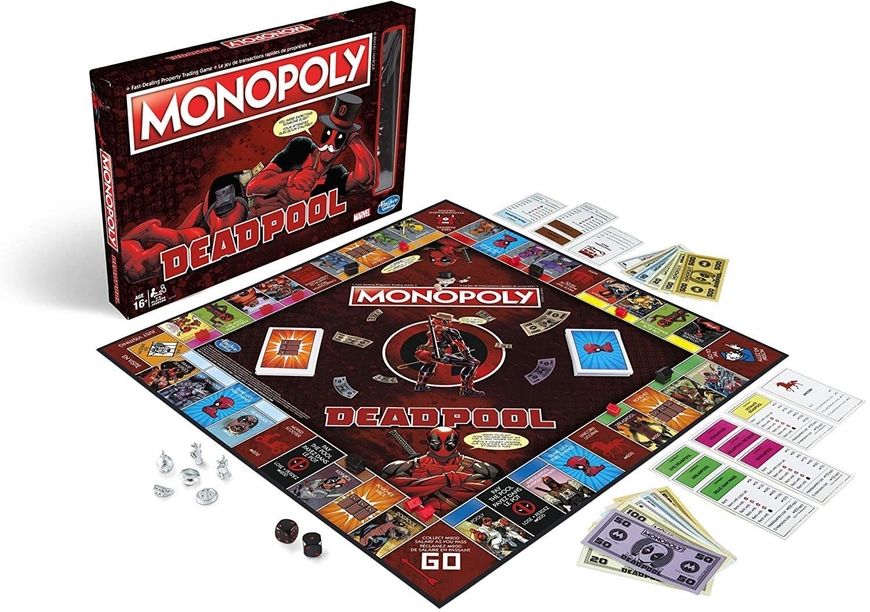 Monopoly Marvel Deadpool (Монополия Дэдпул)