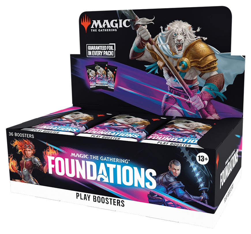 Дисплей бустеров випуска Play Booster Foundations Magic The Gathering АНГЛ