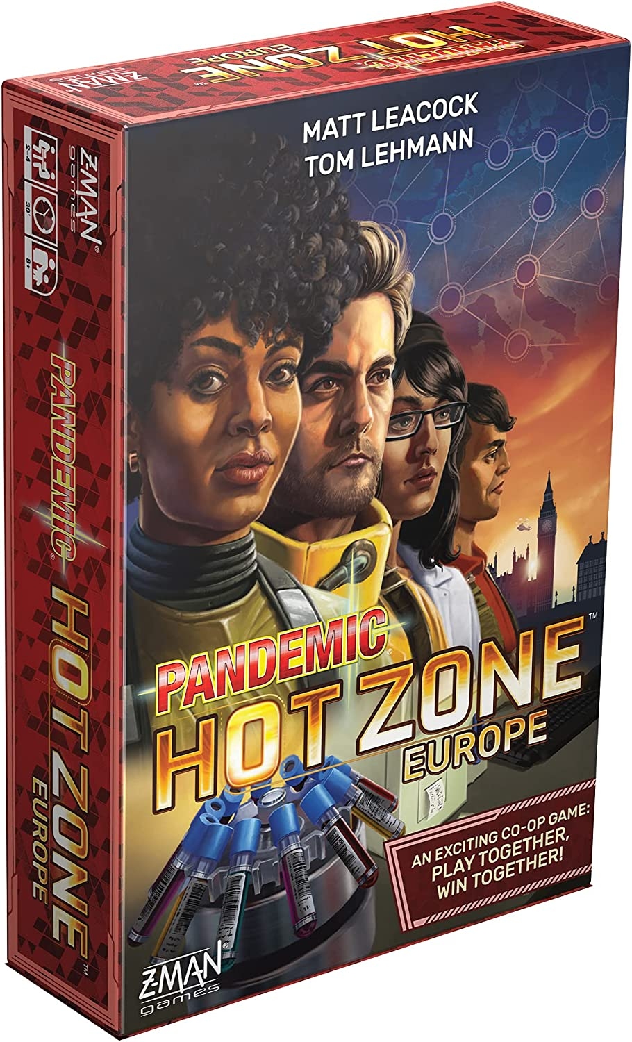 Настольная игра Pandemic: Hot Zone - Europe купить недорого с доставкой по  Украине | интернет магазин Geekach Shop