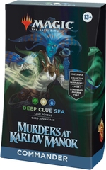 Commander Deck Deep Clue Sea Murders at Karlov Manor Magic The Gathering АНГЛ