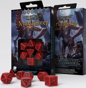 Набір кубиків COC The Outer Gods Nyarlathotep Dice Set (7)