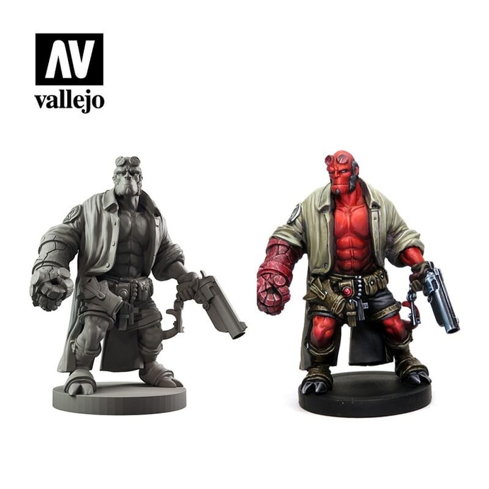 Набор красок Hellboy: Paint Set - Acrylicos Vallejo