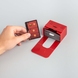 Картотека Meeple House UniqCardFile mini 40 mm красная