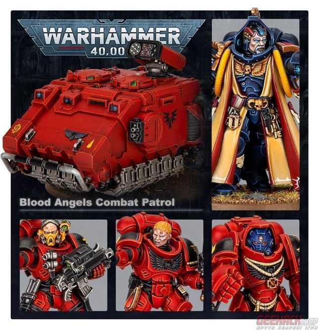 Combat Patrol: Blood Angels 2024, Esercito Completo Warhammer 40K, Nuovo Sigillato UK