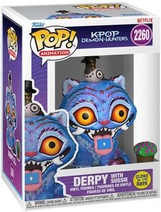 Тигр із Сорокою та квітка - Funko POP! KPop Demon Hunters #2260: Derpy with Sussie