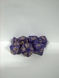 Набор кубиков 7шт: фиолетовый с золотым МРАМОР (D00 D4 D6 D8 D10 D12 D20)
