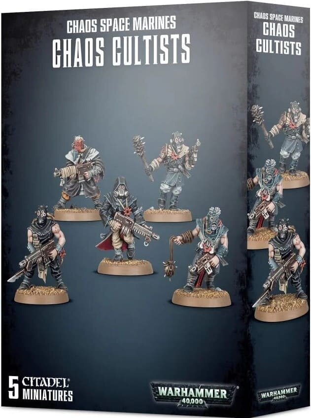 Easy to Build: Chaos Space Marines Cultists Warhammer 40000