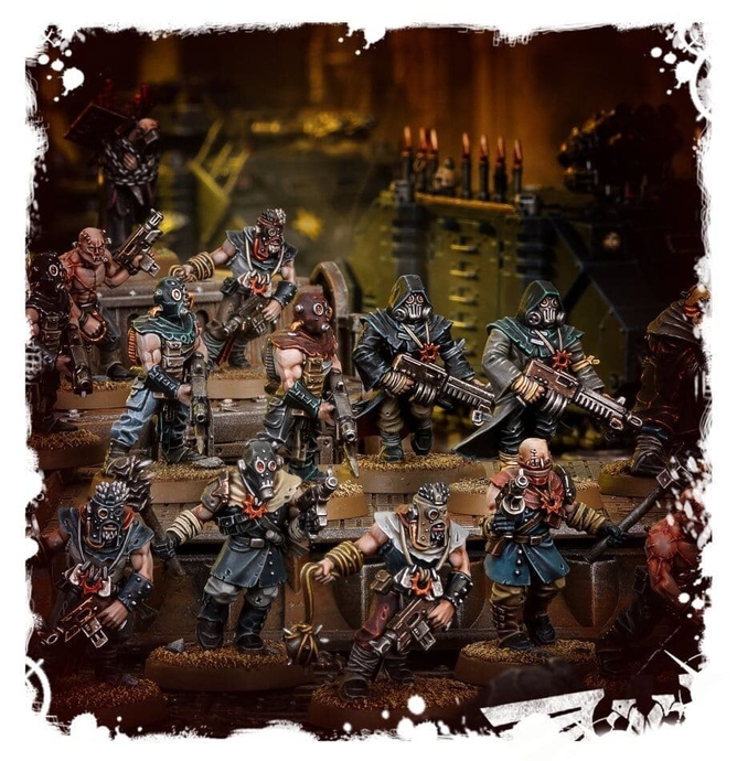 Easy to Build: Chaos Space Marines Cultists Warhammer 40000