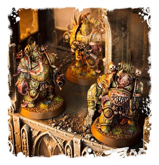 Easy To Build Death Guard Plague Marines Warhammer 40000