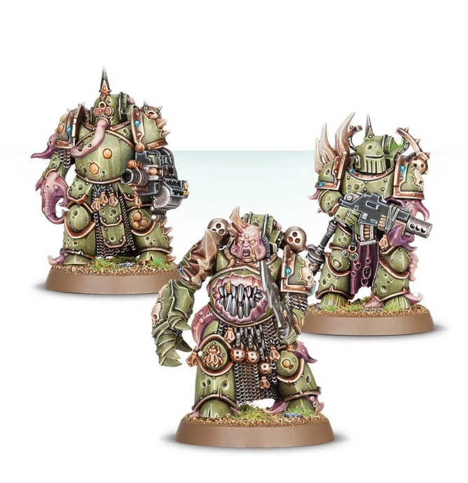 Easy To Build Death Guard Plague Marines Warhammer 40000